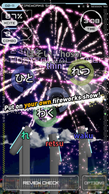 【图】Word Fireworks: Learn Japanese!(截图 1)