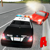 警察强盗愤怒的赛车 – 犯罪警察追逐