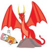 Learn to Color Wizard with Fantasy Dragon Learn to Color Wizard with Fantasy Dragon