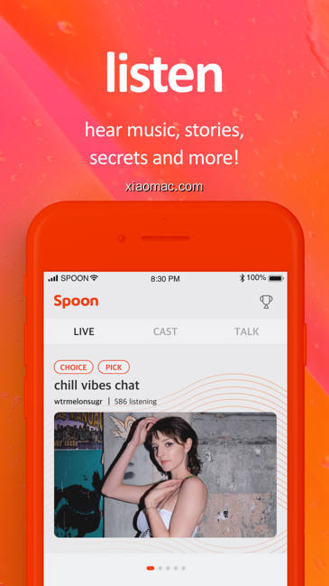 【图】Spoon: Livestream Talk & music(截图1)