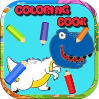 Coloring Book for Little Kids – Dinosaur Animals
