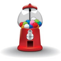 Love Quote EggsGumball Machine
