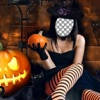 Halloween Face Makeup – Visage Camera to Swap Head in Frame Hole of Pumpkin, Scary & Ghost Images