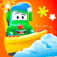 Street Snow Plow game for kids