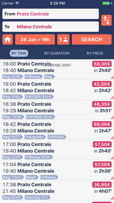 【图】Trenìt! – find Trains in Italy(截图1)