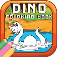 Dino Coloring Book : Free For Toddler And Kids!