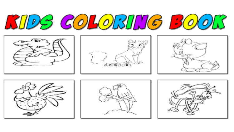 【图】kids coloring book of animals(截图2)