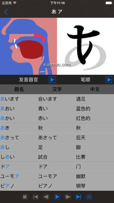 【图】日语五十音图：学习标准日本语假名发音与书写助手(截图2)