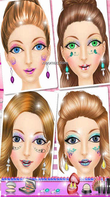 【图】Fashion Girl Makeup Makeover Girls Game(截图1)