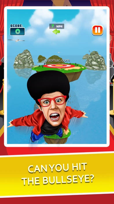 【图】Toss the Celebrity – Fun Jumping Simulator & Jump Hoverboard Racing Games!(截图1)