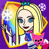 碰碰狐!雪公主填色游戏 碰碰狐!雪公主填色游戏
