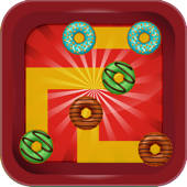 Doughnut Pair hd lite free : – The easy connect game for boys and girls