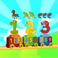 Toddler counting 123 – Touch the object To Start count for Preschool and kindergarten