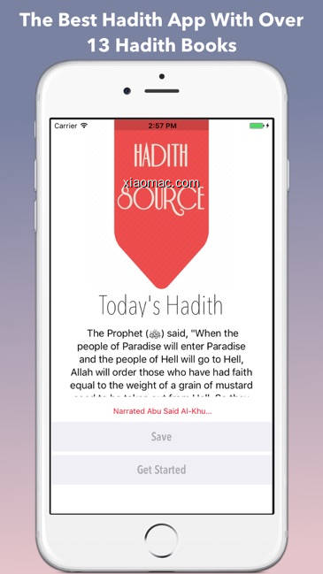 【图】Hadith Source Pro – Sahih Al Bukhari & Muslim(截图1)