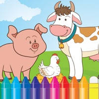 动物图画书 – 绘图连接点为孩子们的游戏