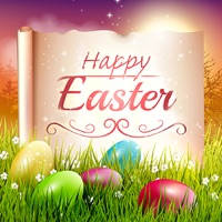 Happy Easter Greeting Card.s Maker – Collage Photo & Send Wishes with Cute Bunny Egg Sticker