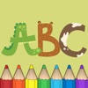 字母 图画书 : 字母为儿童游戏。 免费的幼儿园,学前班和学校!(ABC Alphabet Coloring book)