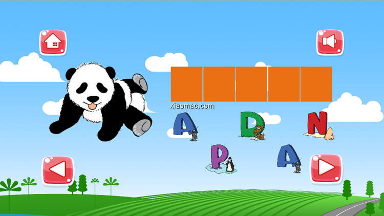 【图】拼写游戏为儿童 – 学习的动物词汇免费(截图2)