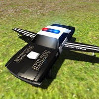 Flying Police Car Driving Sim Flying Police Car Driving Sim