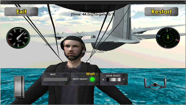 【图】Flight Simulator Transporter Airplane Games(截图1)
