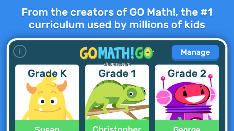 【图】GO Math! GO – Fun learning for grades K, 1st & 2nd(截图1)