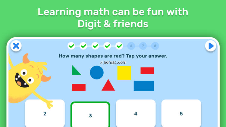 【图】GO Math! GO – Fun learning for grades K, 1st & 2nd(截图2)
