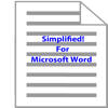 Simplified! For Microsoft Word