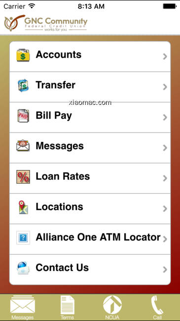【图】GNC FCU Mobile Banking(截图 0)