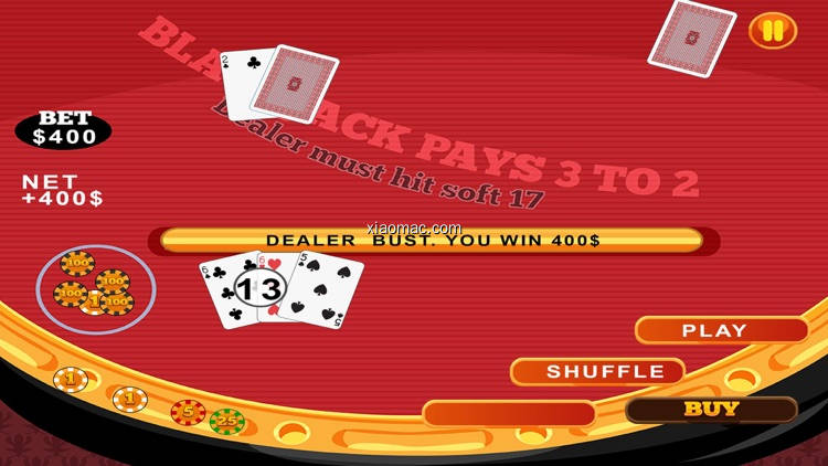 【图】Blackjack Card Casino Bet 21(截图2)
