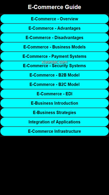 【图】E- Commerce Guide(截图1)