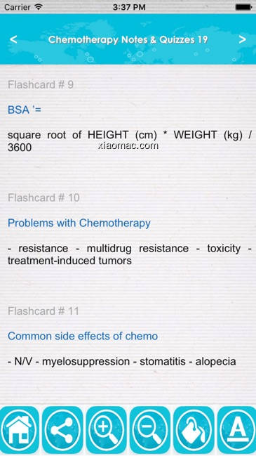 【图】Chemotherapy Exam Review App(截图1)