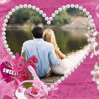 Pink Heart Photo Frame – Make Awesome Photo using beautiful Photo Frames
