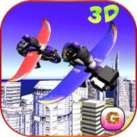 Flying Bike: Police vs Cops – Police Motorcycle Shooting Thief Chase Free Game