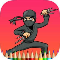 忍者着色书:学画画和颜色忍者,武器和更多 忍者着色书:学画画和颜色忍者,武器和更多