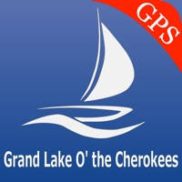 Grand lake o the Cherokees Map Grand lake o the Cherokees Map