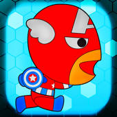 Super-Hero Infinity Run – for Captain-America and Iron-Man Adventure Edition
