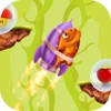 Lizard Rocket Jump – 最有趣的游戏为儿童 免费游戏