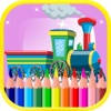 Train Coloring Book For Kids – Vehicle Coloring Book for Children Train Coloring Book For Kids – Vehicle Coloring Book for Children
