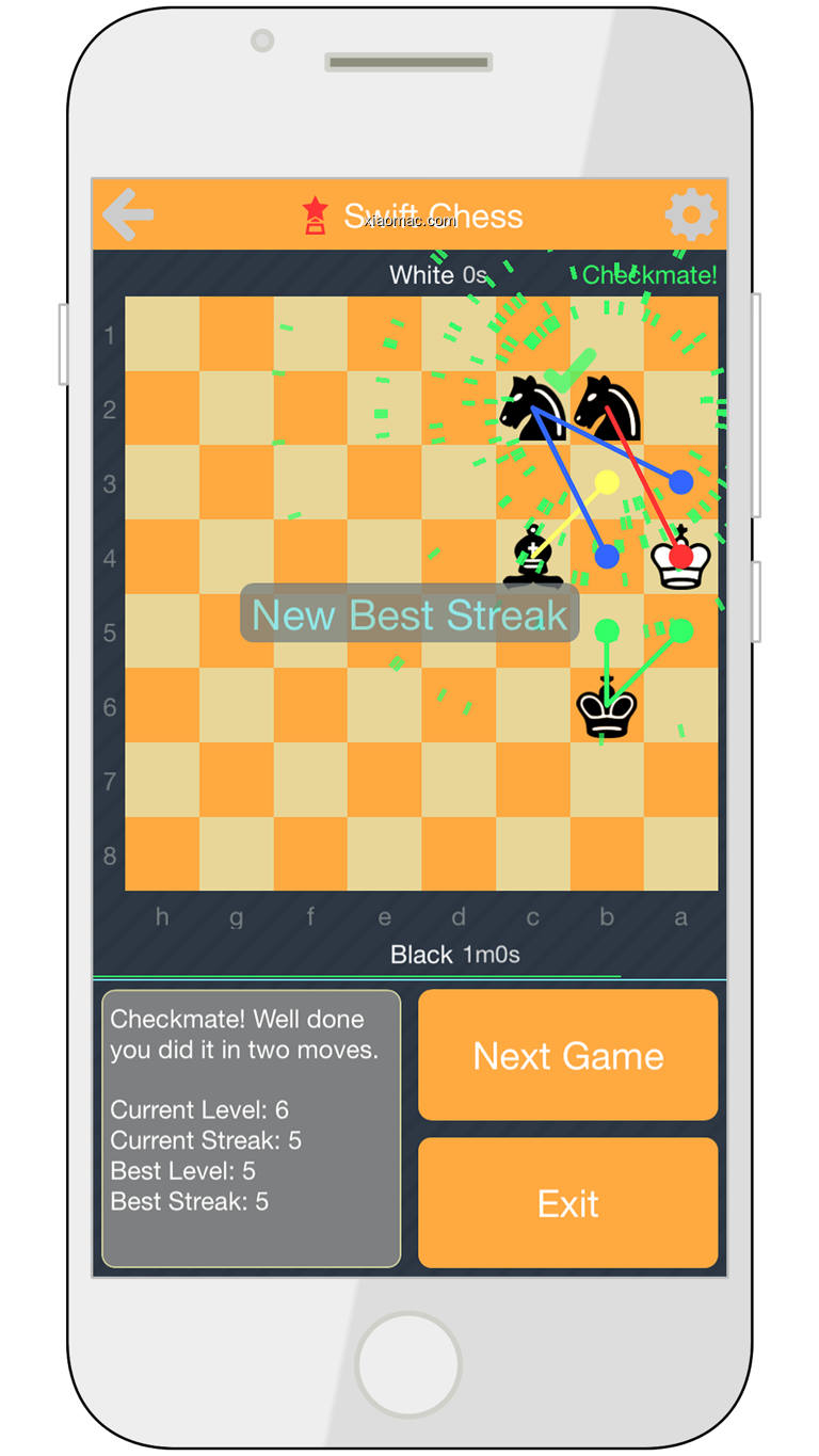 【图】Swift Chess: Endgame Puzzles (Lite Version)(截图1)