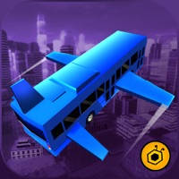 Flying Bus City Stunts Simulator – Collect stars by performing stunts in 3D modern city