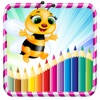 Animals Coloring Books – dog cat princess and flower drawing painting games for kids