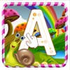着色为孩子们写作的字母表 ABC Alphabet Tracing for kids