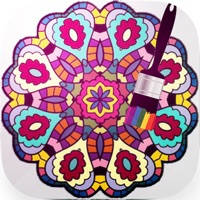 曼陀罗图画书 – 画为成人和儿童油漆涂鸦草图工具和图画书