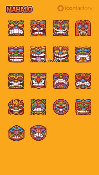 【图】Iconfactory Mahalo Stickers(截图1)