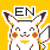 Pokémon Pixel Art, Part 1: English Sticker Pack