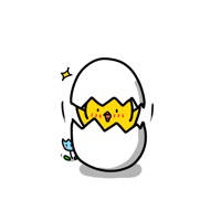 Chick JP Sticker