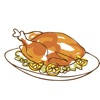 Thanksgiving Day Stickers