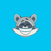 浣熊 – iMessage的贴纸