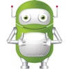 Green Robot Stickers