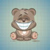 Sticker Me: Funny Bear
